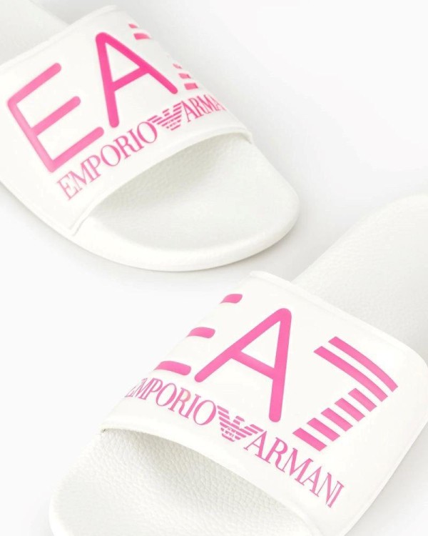 Sandálias Chinelos Mulher EA7 Branco XCP001 XCC22