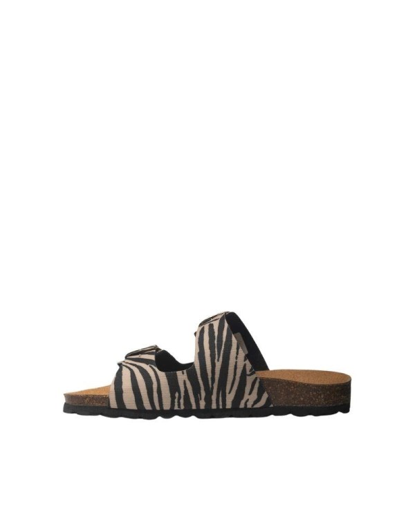 Sandálias Abertas Mulher RKS Animal Print 11096