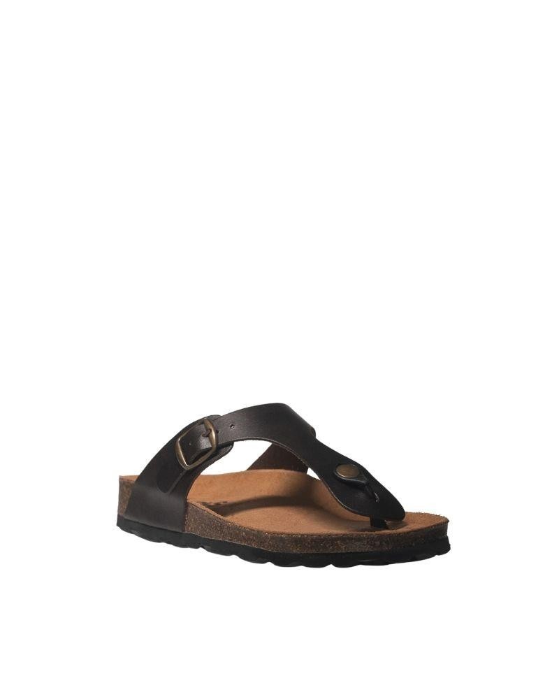  Sandalias Abiertas Mujer RKS Marrón 0300
