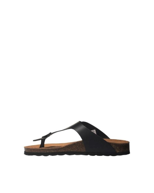  Sandalias Abiertas Mujer RKS Negro 0300