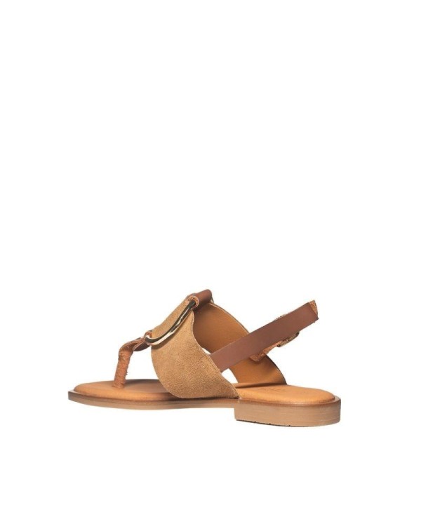 Sandalias Abertas de Senhora RKS Marrom MUSAKA 01