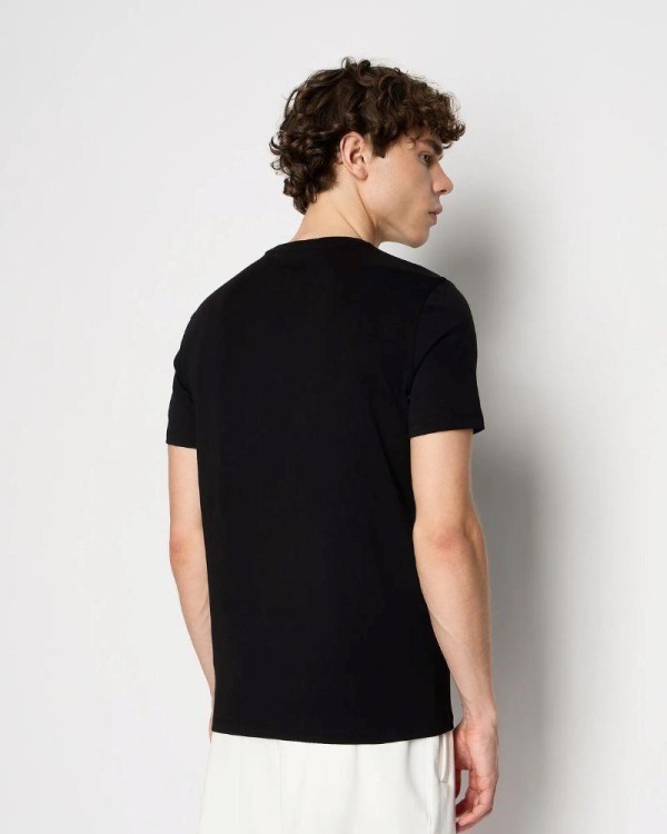 ARMANI EXCHANGE Camisetas Manga corta Hombre Negro 6RZTHJ ZJ8EZ