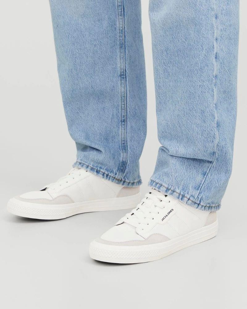 JACK AND JONES Sapatilhas Baixas Homem Branco 12184170 MORDEN