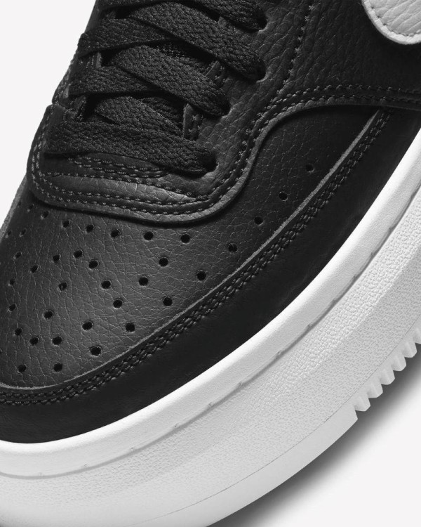  Zapatillas Bajas Mujer NIKE Negro DM0113 COURT VISION ALTA