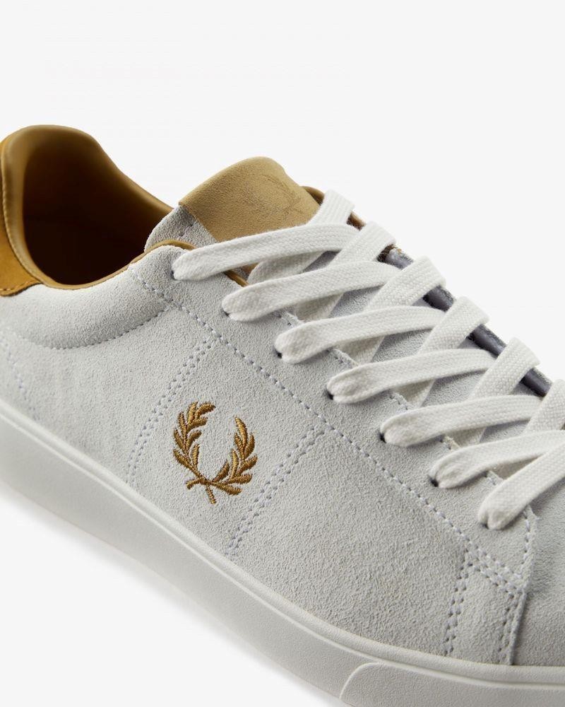 Sapatilhas Baixas Homem FRED PERRY Branco B5309