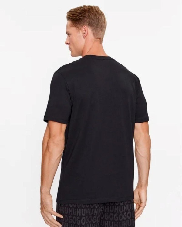 HUGO Camisetas Manga corta Hombre Negro 50498220