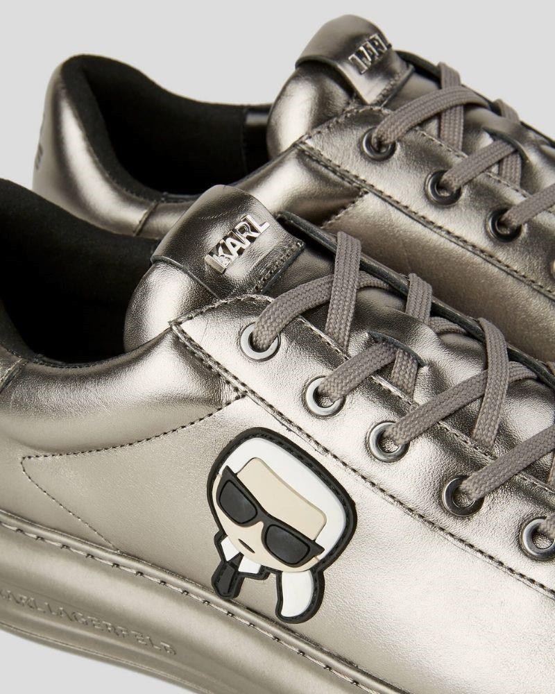 Karl Lagerfeld Zapatillas Bajas Hombre Plata KL52530 KAPRI