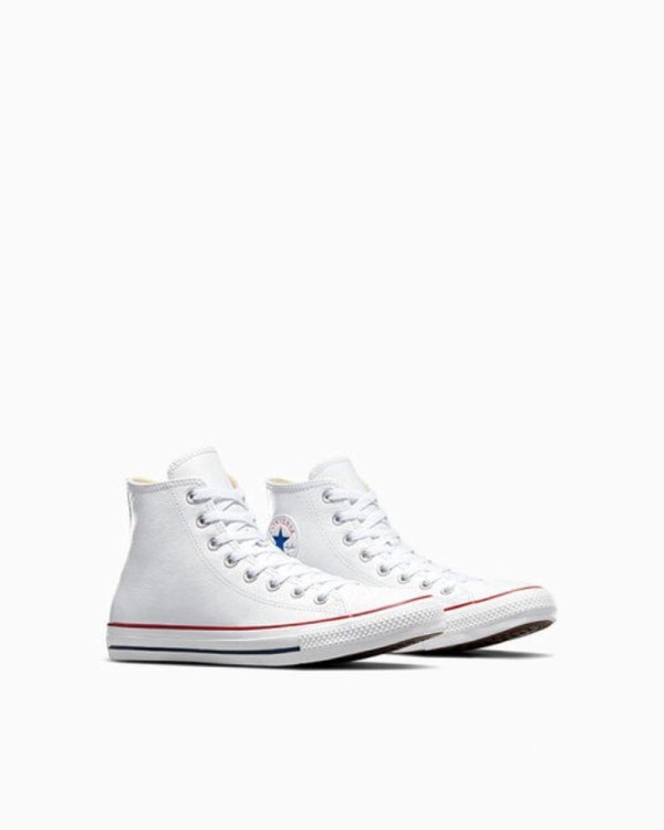 CONVERSE Zapatillas Altas Mujer Blanco 132169C PIEL CHUCK TAYLOR ALL STAR