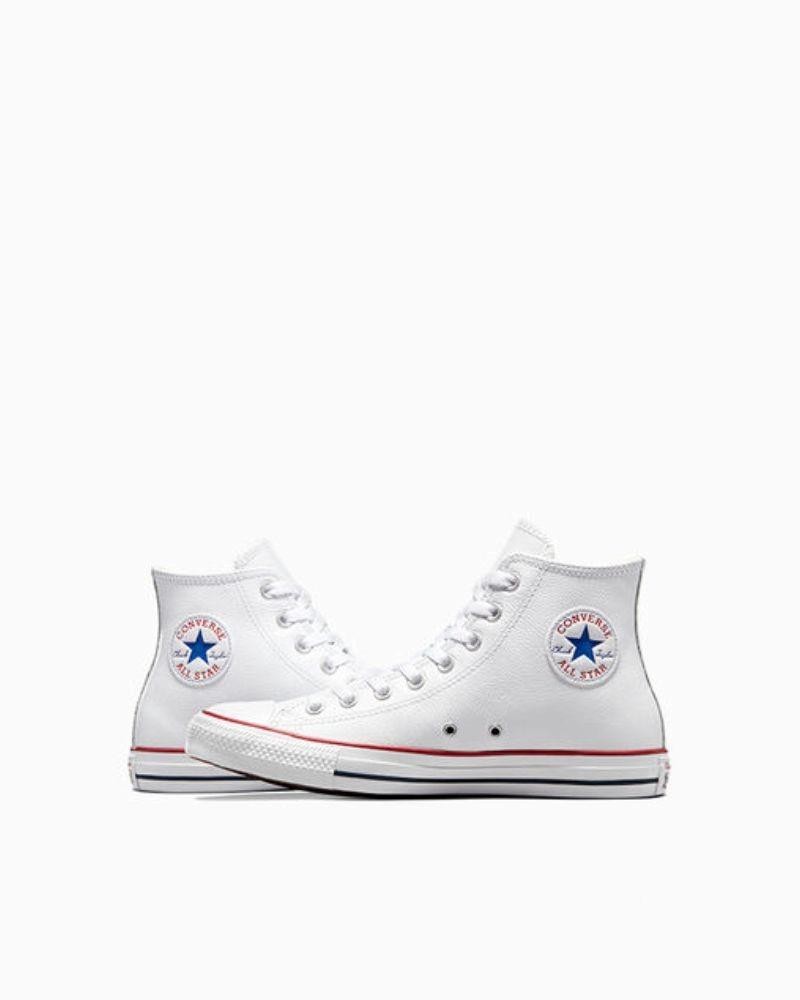 CONVERSE Zapatillas Altas Mujer Blanco 132169C PIEL CHUCK TAYLOR ALL STAR