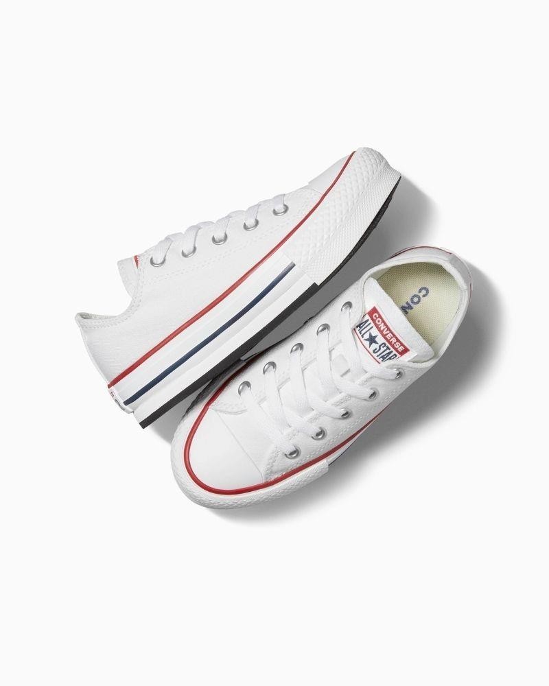 CONVERSE Sapatilhas Baixas Mulher Branco 272858C LONA CHUCK TAYLOR ALL STAR EVA LIFT