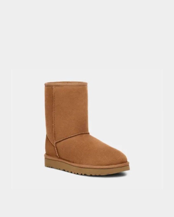 Botas Australianas de Pele Mulher UGG Castanho 1016223 CLASSIC SHORT II
