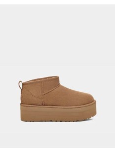 botas australianas mujer con plataforma marrón para combinar
