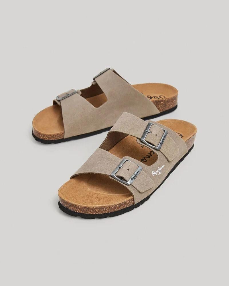  Sandalias Abiertas Hombre PEPE JEANS Beige PMS90112