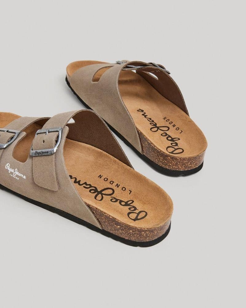  Sandalias Abiertas Hombre PEPE JEANS Beige PMS90112
