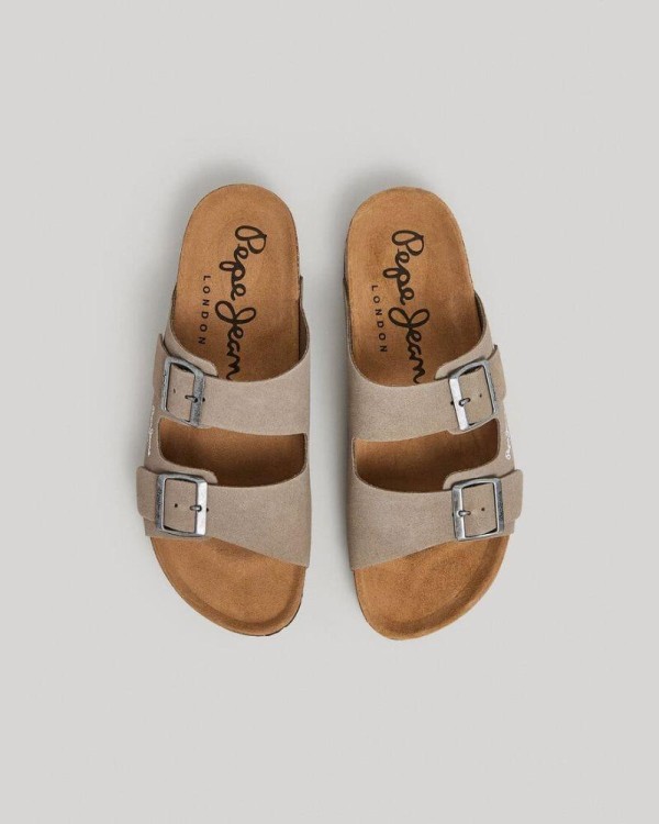 Sandalhas Abertas Homem PEPE JEANS Beige PMS90112