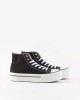 Zapatillas urbanas mujer negras Victoria