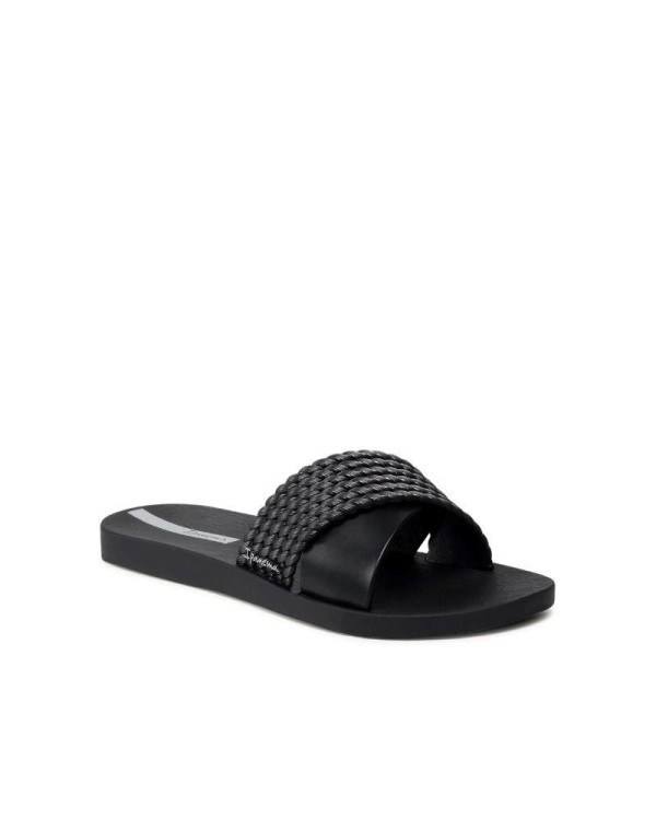  Sandalias Abiertas Chancletas Mujer IPANEMA Negro 83244 STREET II