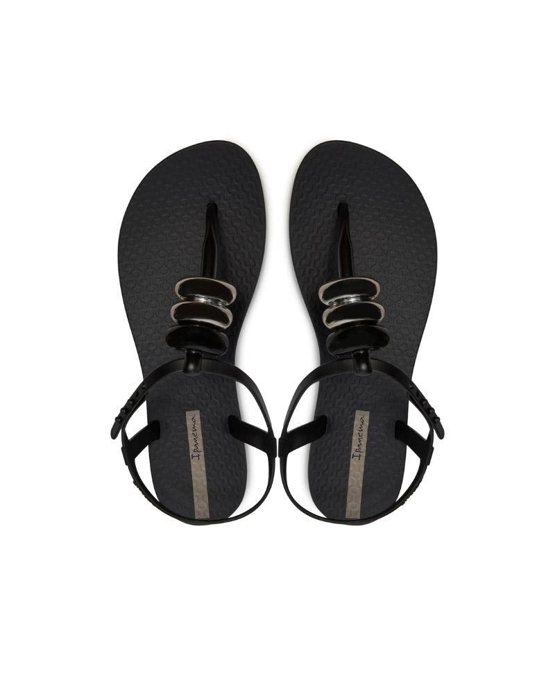 Sandálias De Dedo Abertas Chinelos Mulher IPANEMA Negro 83507 CLASS BLLOWN UP SANDAL