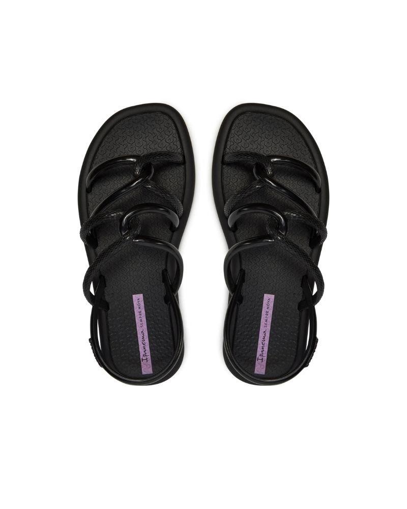  Sandalias De dedo Abiertas Chancletas Mujer IPANEMA Negro 27135 MEU SOL SANDAL AD