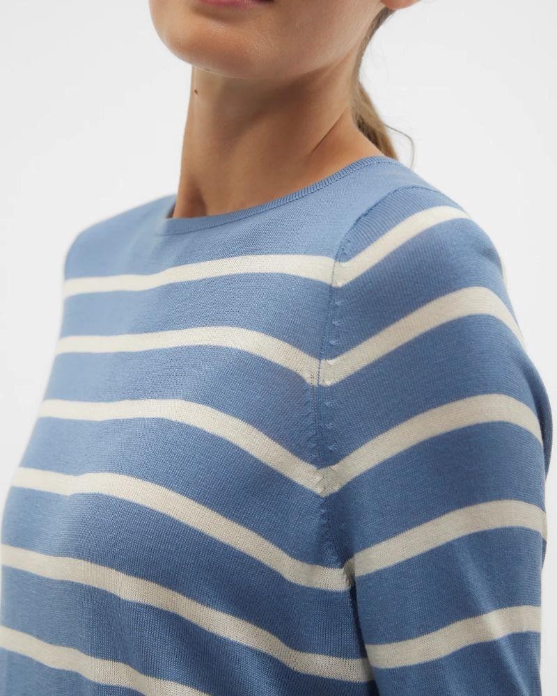  Jersey Manga larga Mujer VERO MODA Azul 10282354 NOVA