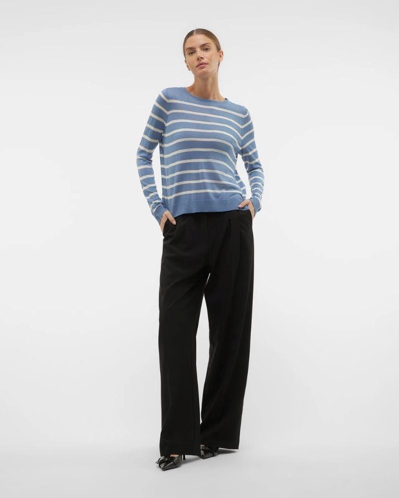  Jersey Manga larga Mujer VERO MODA Azul 10282354 NOVA