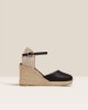Gaimo Zapatos Alpargatas Mujer Negro YOSIE Made In Spain.