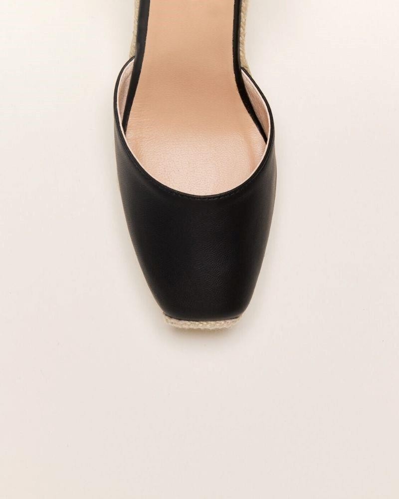 Gaimo Zapatos Alpargatas Mujer Negro YOSIE Made In Spain.