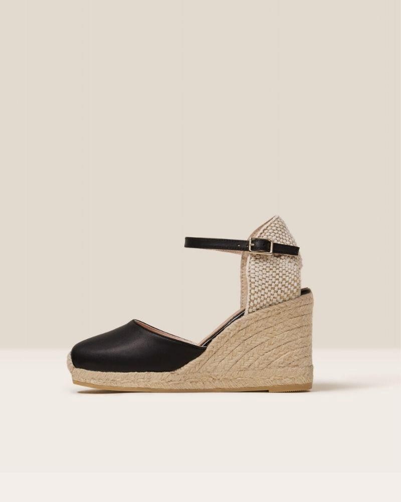 Gaimo Zapatos Alpargatas Mujer Negro YOSIE Made In Spain.