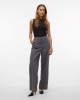 VERO MODA Calças Compridas Mulher Cinza 10311175 BEATE
