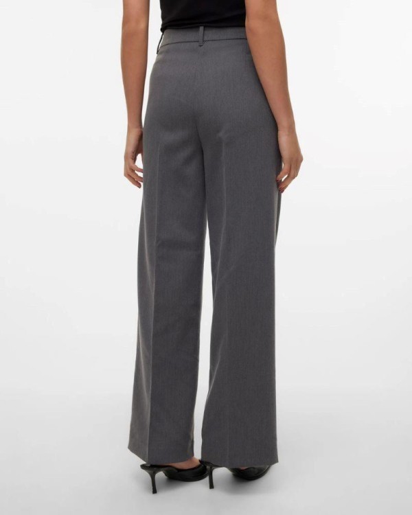 VERO MODA Calças Compridas Mulher Cinza 10311175 BEATE