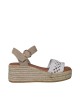 Sandalias Abertas Alpargatas Mulher RKS Bege NEW BONITA 05