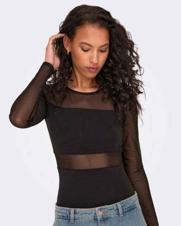 ONLY Camisetas Manga larga Mujer Negro 15212500 ESTHER