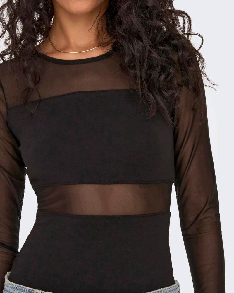 ONLY Camisetas Manga larga Mujer Negro 15212500 ESTHER