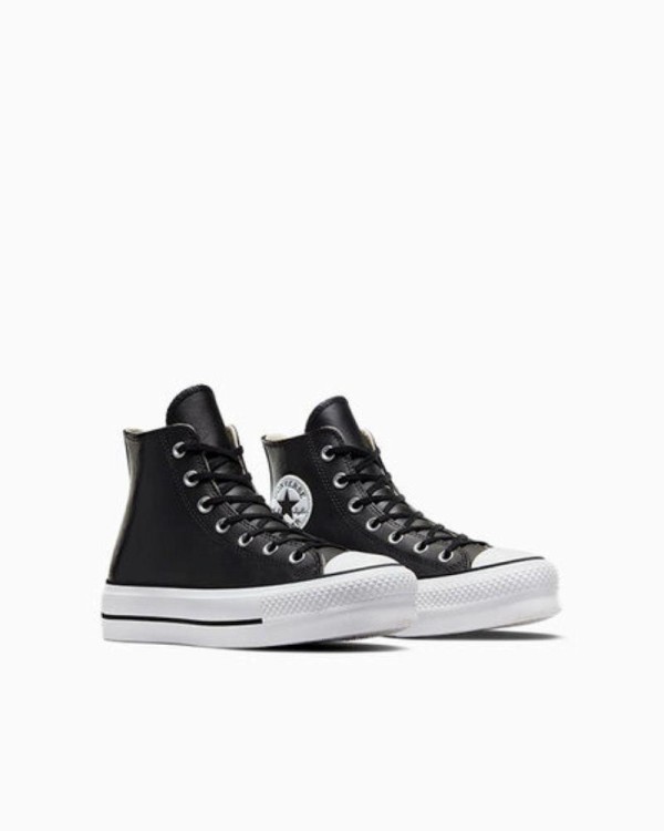  Zapatillas Mujer CONVERSE Negro 561675C CHUCK TAYLOR ALL STAR LEATHER