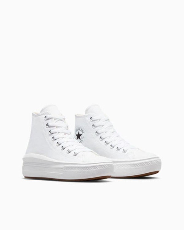 Sapatilhas brancas mulher Converse lona Chuck Taylor