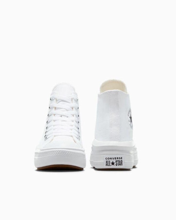 Zapatillas blancas mujer Converse lona Chuck Taylor