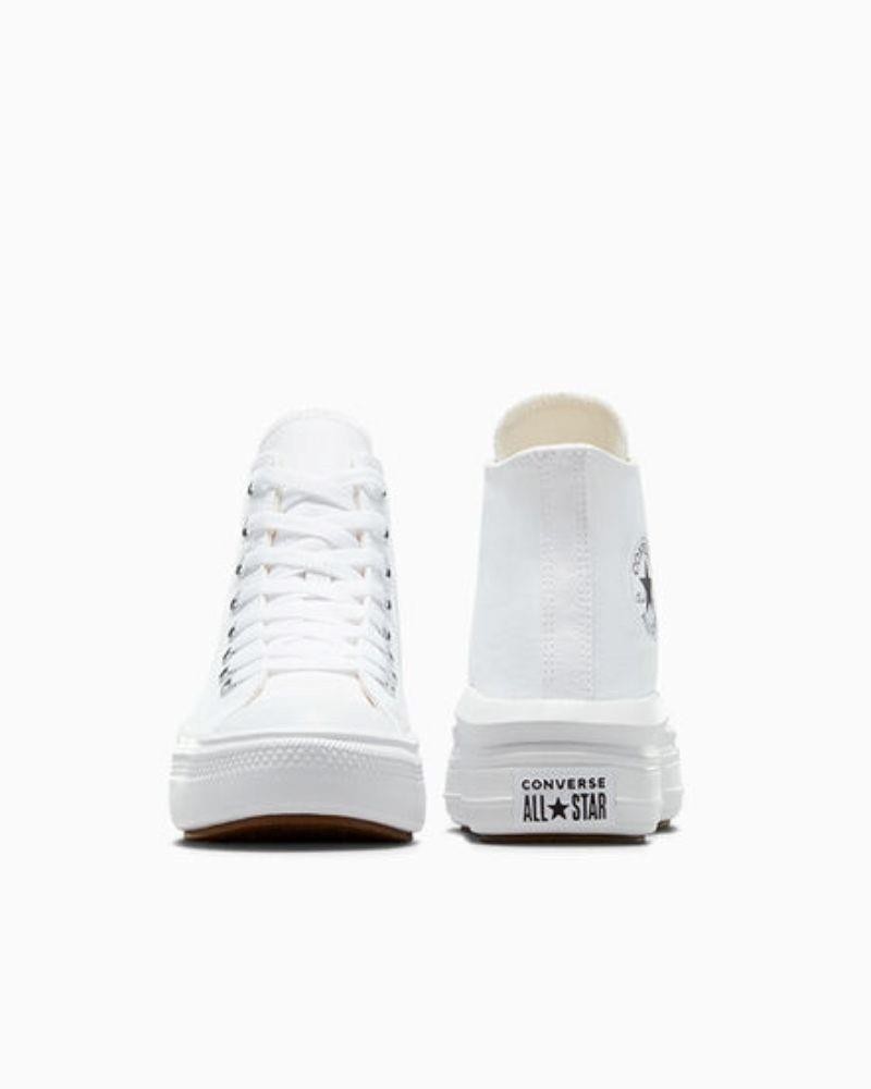 Sapatilhas brancas mulher Converse lona Chuck Taylor