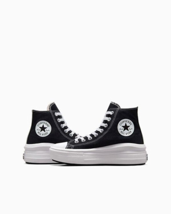 Zapatillas urbanas mujer negras Converse lona Chuck Taylor Move