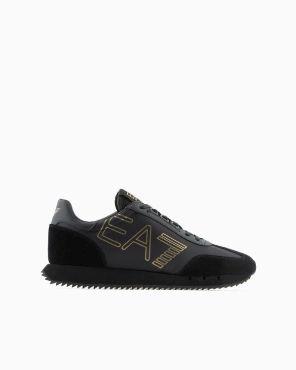 EA7 Sapatilhas Baixas Homem Preto X8X101 XK257