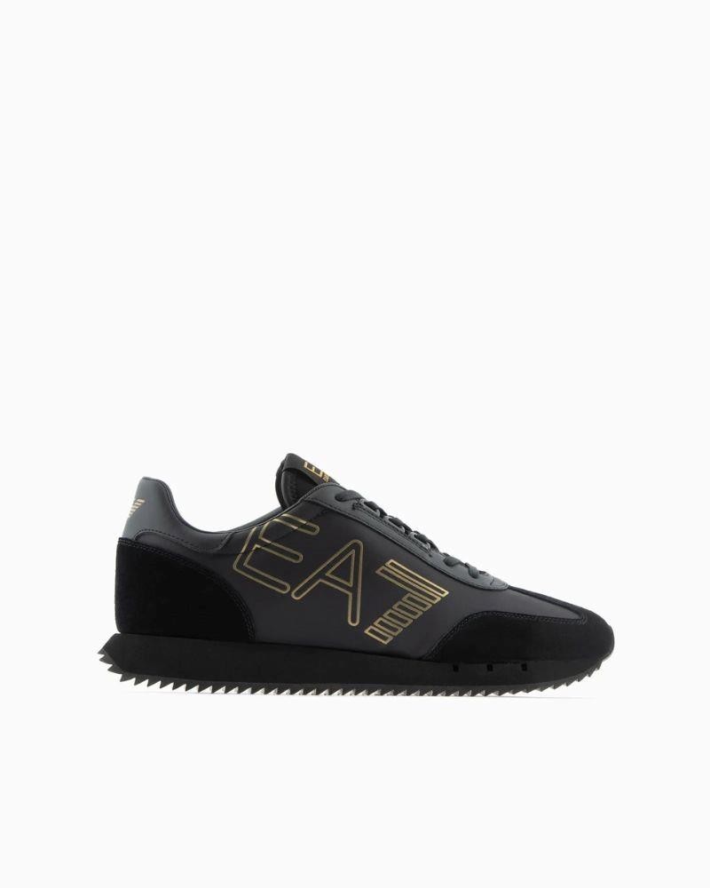 EA7 Sapatilhas Baixas Homem Preto X8X101 XK257