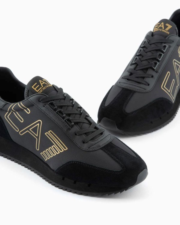 EA7 Zapatillas Bajas Hombre Negro X8X101 XK257