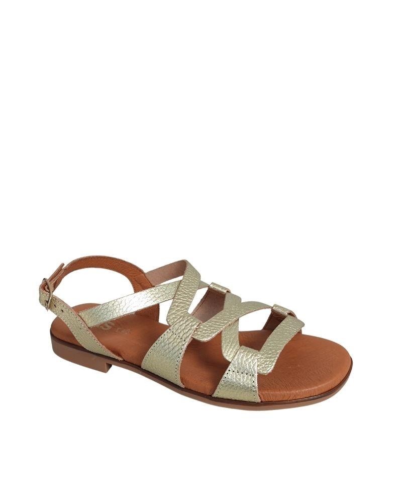RKS Sandalias Abiertas Mujer Oro 3080
