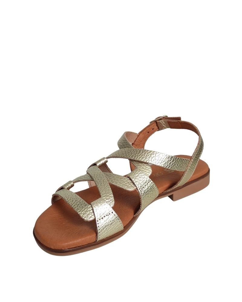 RKS Sandalias Abiertas Mujer Oro 3080