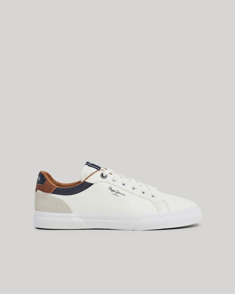 PEPE JEANS Sapatilhas Baixas Homem Branco PMS30839 KENTON COURT M