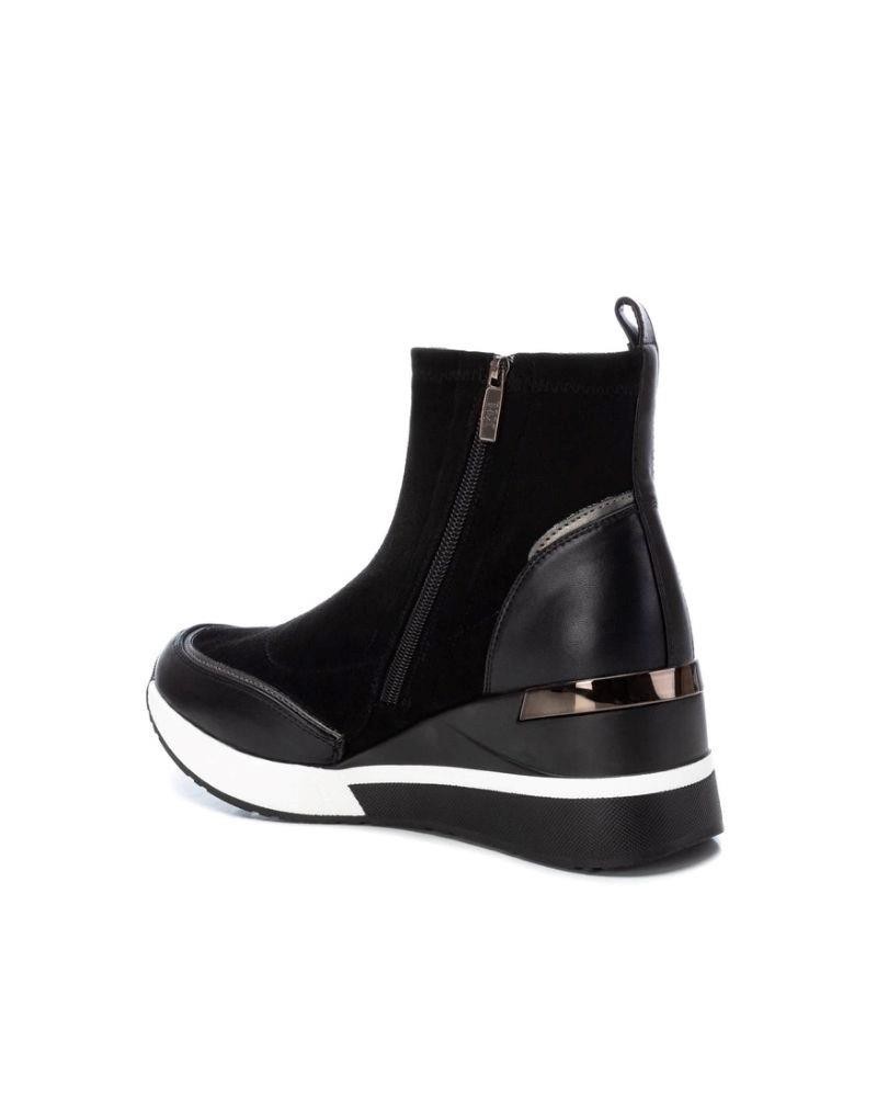 XTI Zapatillas Altas Mujer Negro 141576