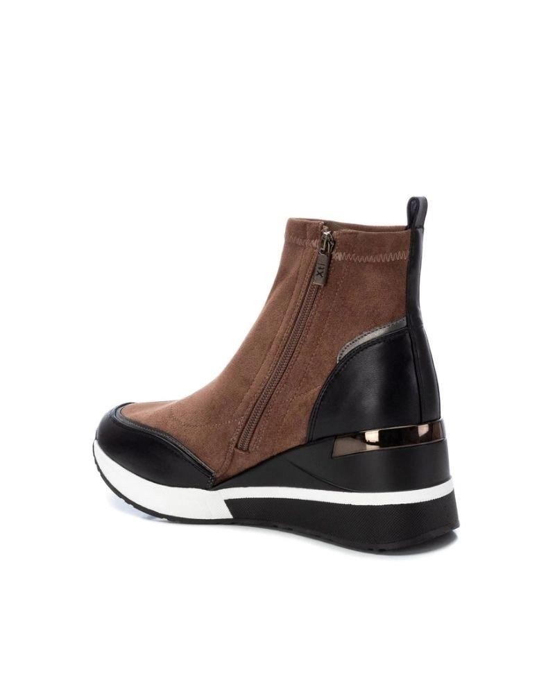 XTI Zapatillas Altas Mujer Taupe 141576