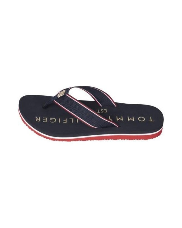 TOMMY HILFIGER FW0FW06421DW5 Sandalias Chancletas Mujer Azul