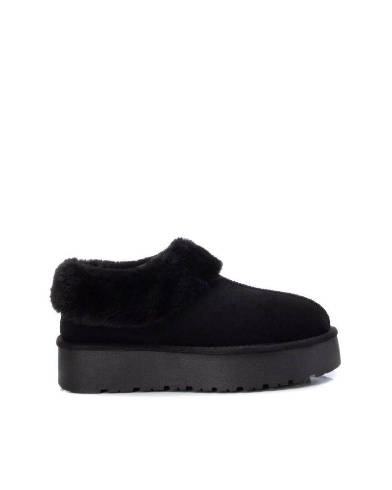 XTI Sandalias De pelo Mujer Negro 142211