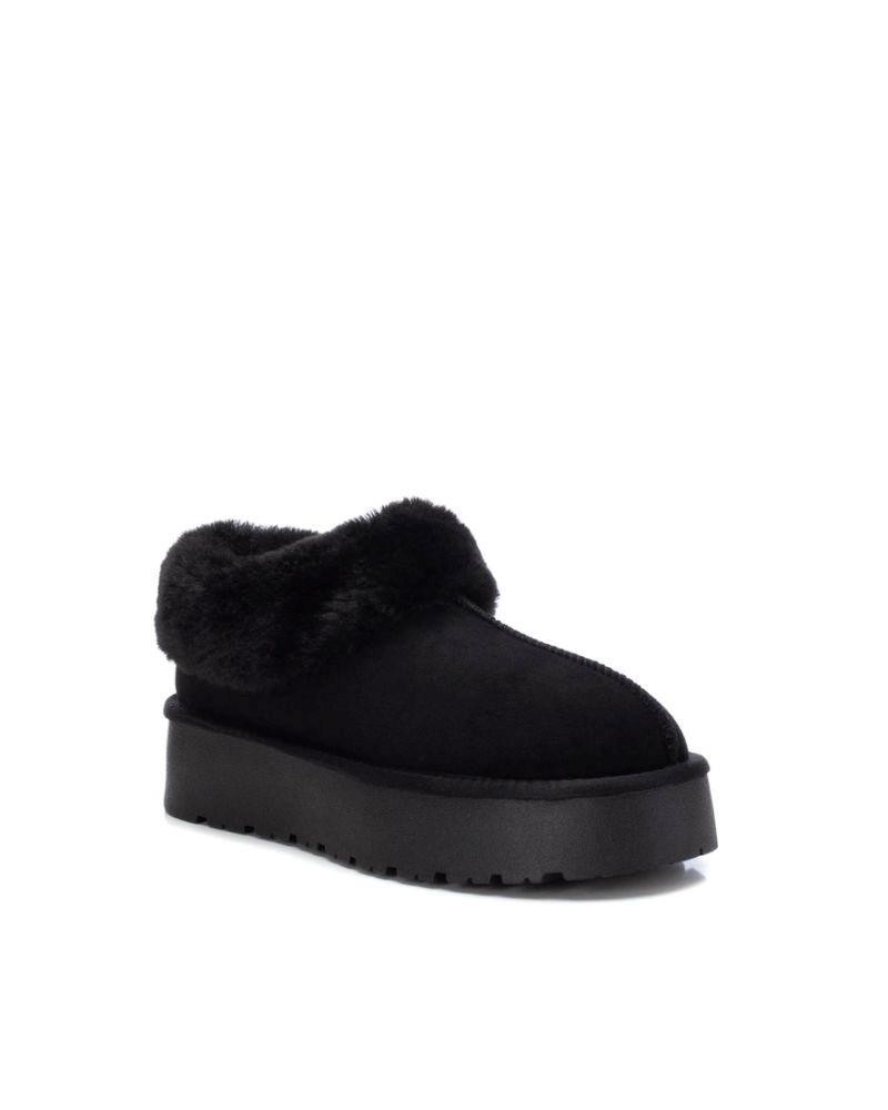 XTI Sandalias De pelo Mujer Negro 142211