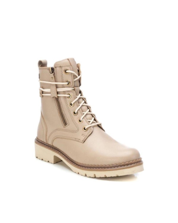 CARMELA Botas Militares Mulher Bege 161028